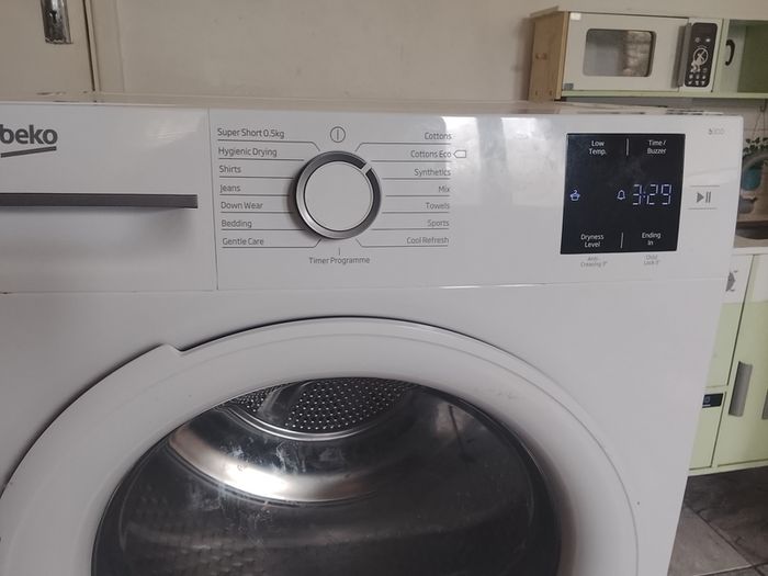beko condensed heat pump dryer
