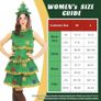 5-Piece christmas tree tostume set for women Image 3