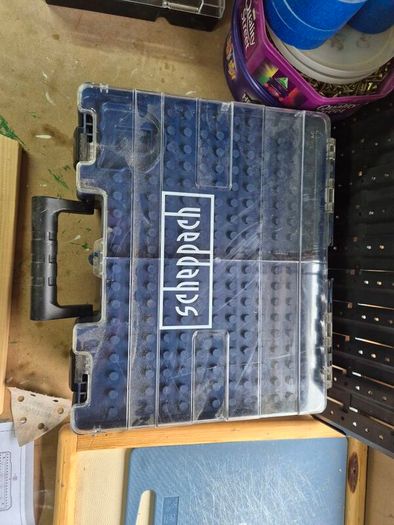 brand new cordless drill with 2 batteries, a charger, and carry case.