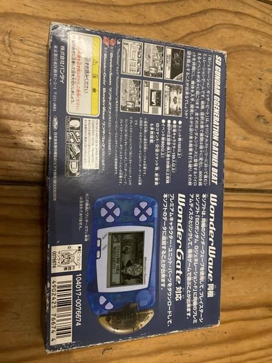 Gundam g generation wonderswan game with wonderwave