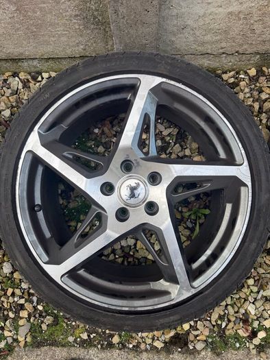River alloys and tyres 5x112 18inch
