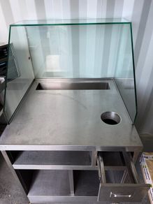 Commercial Stainless Steel Deli Prep Table