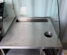 Commercial Stainless Steel Deli Prep Table