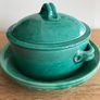 Turquoise Casserole Pot Image 2