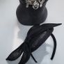 COAST black bow head-piece - Free Size - Rrp 95 Image 2
