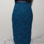Beautiful Teal Lace Skirt Image 2
