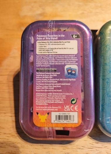 Pokemon Tcg 30th Anniversary Mini Tins X2