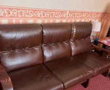 leather couch