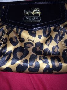 Coach ocelet wristlet