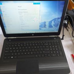 HP Pavilion 15.6 inch Laptop, Model, 15-aw012na, AMD A9-9410 Radeon R5 Graphics, 5 Compute cores 2C + 3G 2.9GHz, 8GB Ram, 1 Terrabyte HDD, Windows 10, Microsoft Edge, Chrome, and VLC