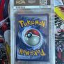 Pikachu 1999 Black Star League Promo PSA 9 Image 2