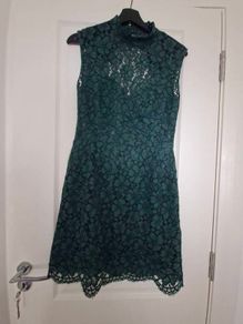 Green Lace Designer Dress