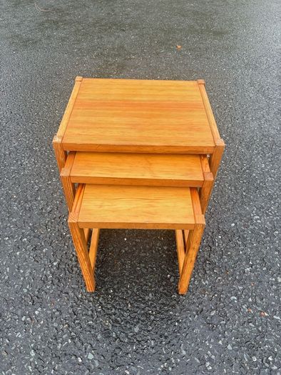 Vintage Habitat nest of table c1970