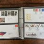 Collection of  78 UK First Day Cover stamps 1993 to 1998 in album Image 7