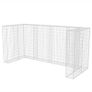 Gabion Triple Wheelie Bin Surround Steel Image 5