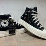 Women's converse all star lift hi black black egret Image 4