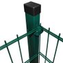 2D Garden Fence Panels & Posts 2008x830 mm 6 m Green Image 7