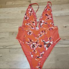 Orange Swimsuit River Island