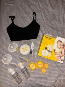 Medela Swing Maxi Double Electric Breast Pump + Pumping Bra