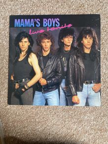 Mamas Boys "Live Tonite" vinyl