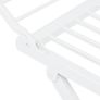 Folding Clothes Dry Rack White Plastic Image 8