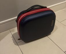 small suitcase for cosmetics or cabin bag