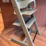 Tripp Trapp High Chair with matching baby set and fabrics Image 3