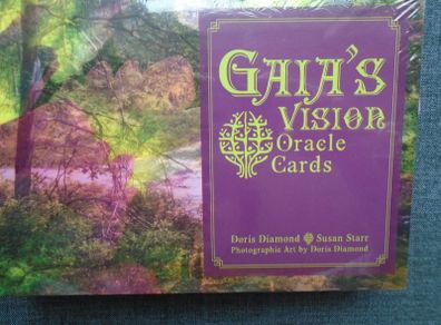 Gaia's Vision Oracle cards. Oracle cards, Meditation, Gift. New