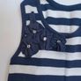 New Girls Knee Shorts and Vest Age 8-9 Image 3