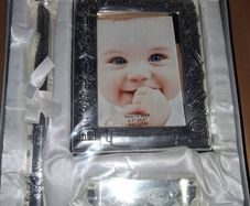 Brand New The Juliana Collection Christening - My Christening Day Album & Certificate Stand - RRP - 43.99 - Sterling - 49.99 - Euro