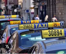 Taxi plate for rent
