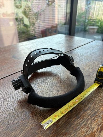 Welding visor replacement adjustable