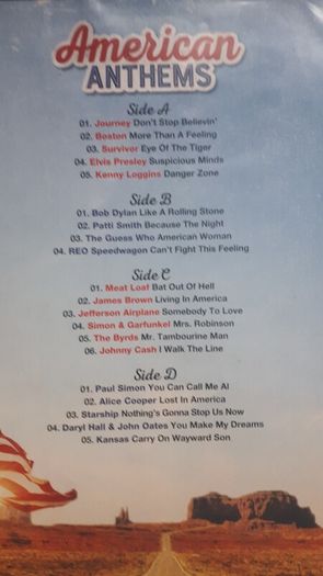 American anthems vinyl compilation