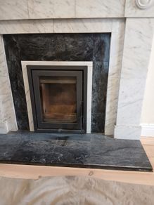 Solid wood stove