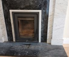 Solid wood stove