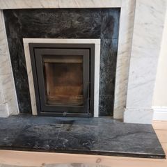 Solid wood stove