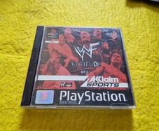 Attitude WF wrestling gamevPlayStation 1 ps1 PlayStation 2 ps2 games Original