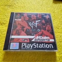 Attitude WF wrestling gamevPlayStation 1 ps1 PlayStation 2 ps2 games Original