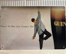 Guinness Tin Metal Sign