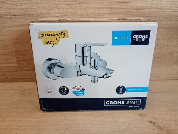 GROHE START Bath Mixer, Polished Chrome, 24206002