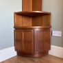 Mid Century Nathan Corner Cabinet Image 4