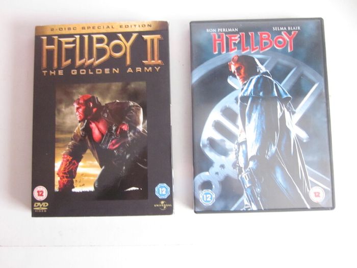Two Hellboy 4 DVD's