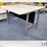 5 x Double Height adjustable Desks With Screen Image 2
