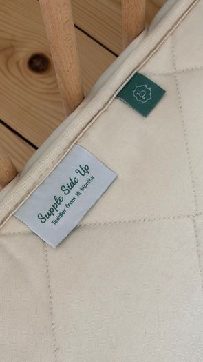 IKEA Sniglar cot with The Little Green Sheep mattress