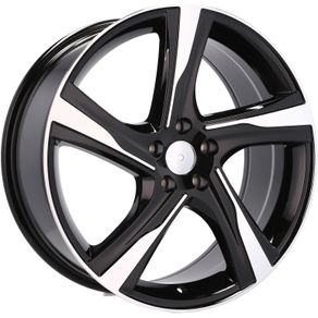 16" XC Type Black Alloy Wheels Ford Peugeot Renault Volvo 5x108