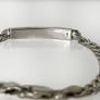 Sterling Silver Curb Link Bracelet - Engraved Image 4