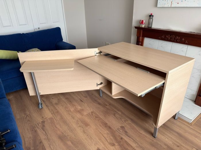 Desk Space Saving Folding Cabinet