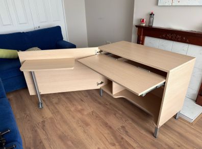 Desk Space Saving Folding Cabinet