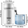 Pure Water Distiller Stainless Steel 4L Dental Distilled Water Machine Filter Medical Labs Electric Distillation Purifier Image 2