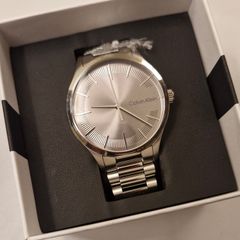 Calvin Klein silver unisex watch
